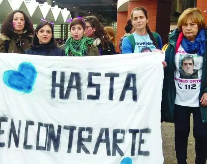 Familiares de Antonio en Madrid. - Cedida
