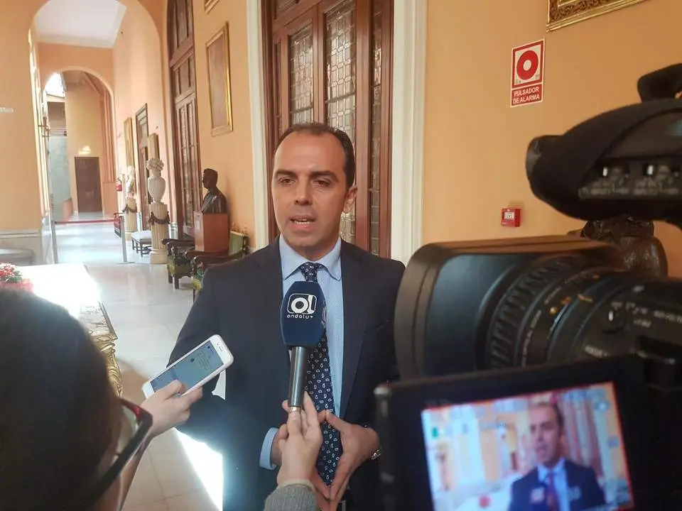 El portavoz de Ciudadanos, Javier Mill&aacute;n. - Cs
