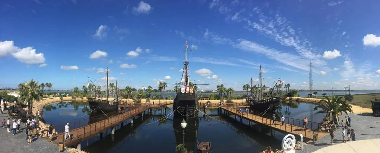 muelle de las carabelas. - vh