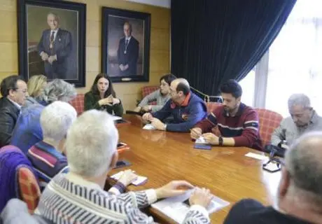 Reuni&oacute;n con la plataforma. - V.M.