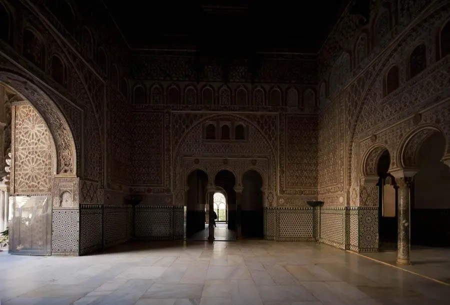 El Sal&oacute;n de Embajadores del Alc&aacute;zar. - Alc&aacute;zar