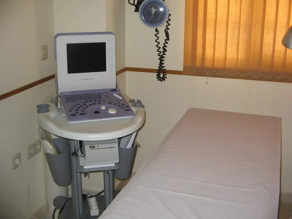 Un ec&oacute;grafo de un centro hospitalario de Huelva. - vh