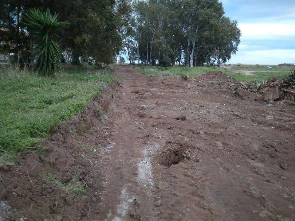 Zona afectada por las obras. - VM