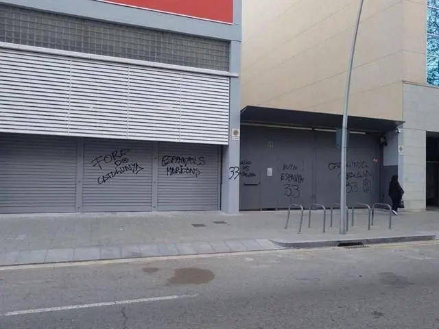 Ataque a sede del PSC. - EP