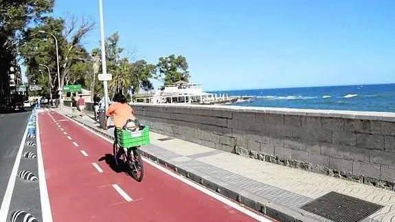 Carril-bici en M&aacute;laga - VM