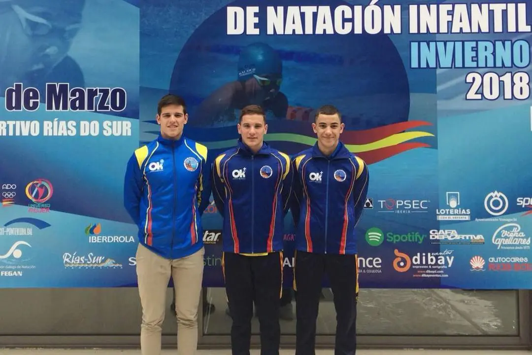 Alberto Gallego, Est&eacute;fano Gonz&aacute;lez y Eloy Gonz&aacute;lez - A. I.