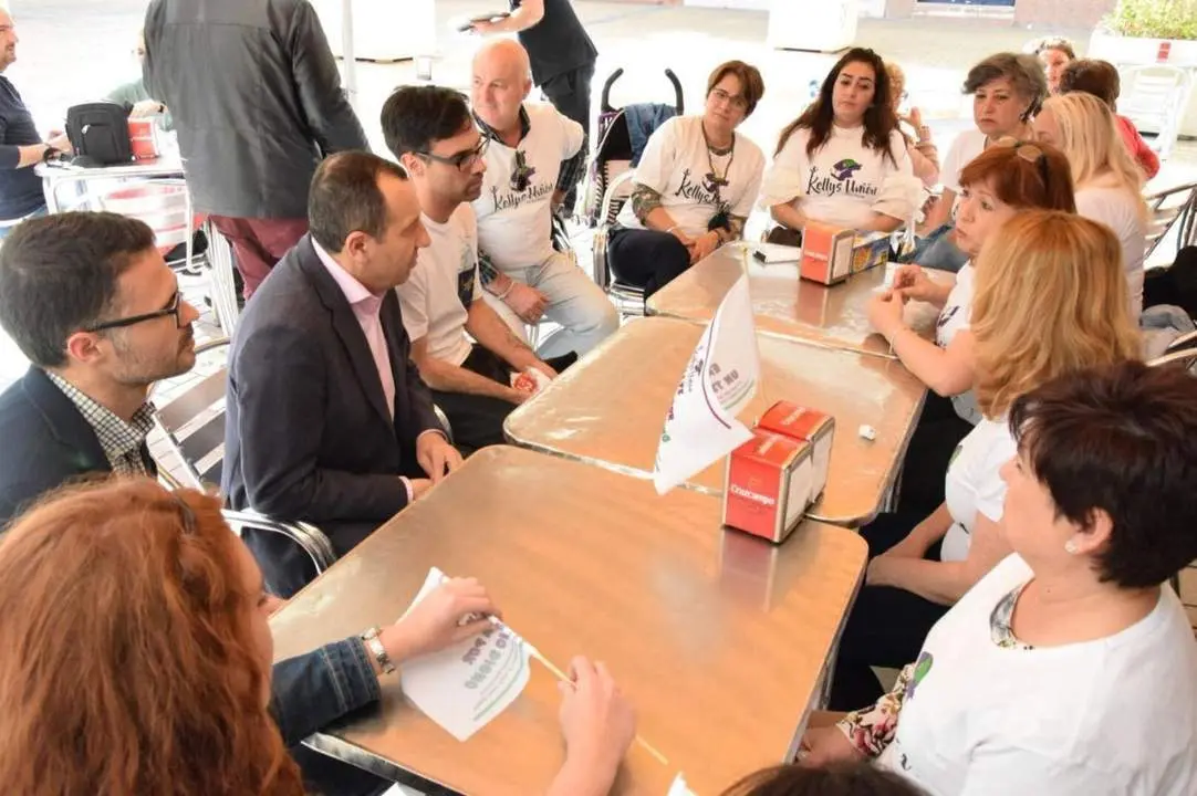 Reuni&oacute;n colectivo. - VM