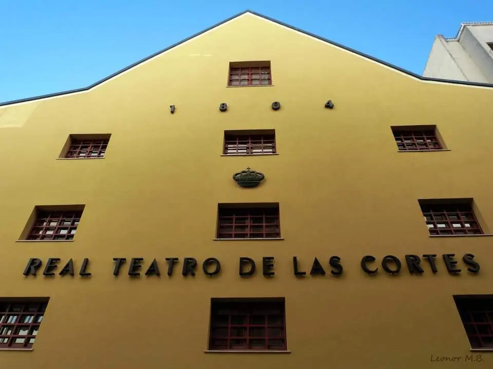 Real Teatro de las Cortes. - 