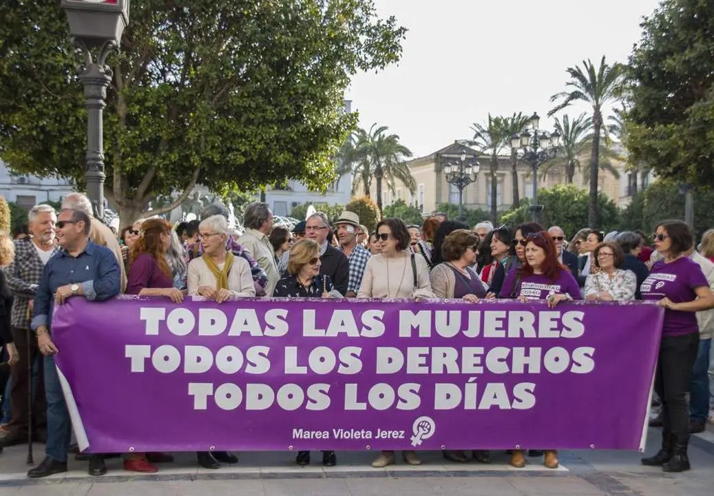 Jerez tambi&eacute;n clama en las calles por la sentencia a 'La Manada'