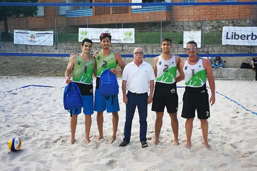 Alberto Raposo y Juan G&aacute;lvez, a la derecha - A. I.