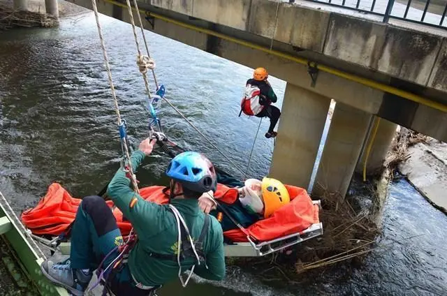 Simulacro rescate en el Guadalhorce (archivo).  - VM