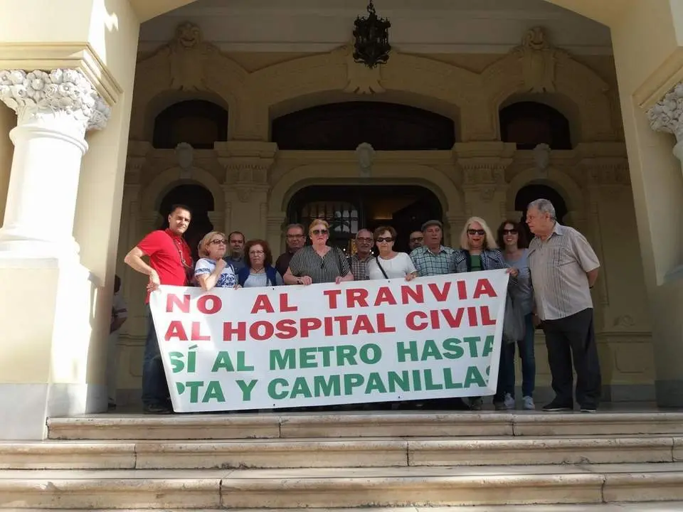 Protesta de la plataforma ciudadana. - VM