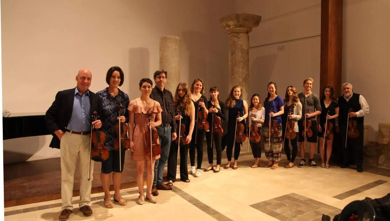 Participantes en la Master Class Al Andalus.  - MAP