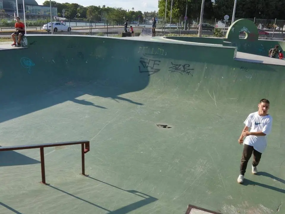Skatepark de Plaza de Armas. - IU