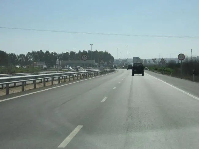Imagen de la autopista. - 