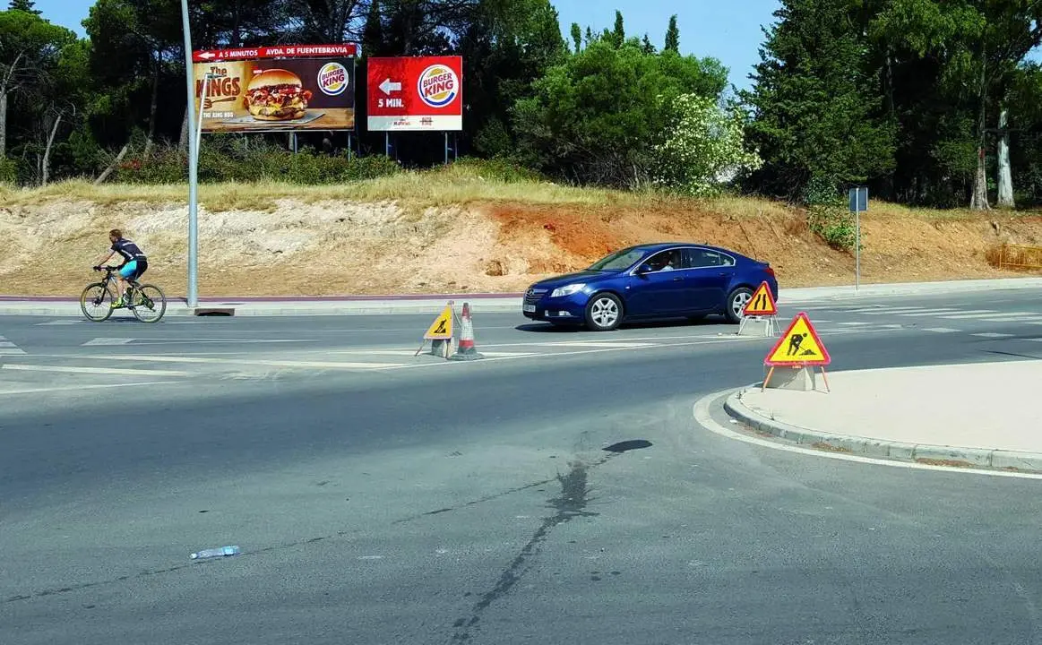 Las obras de la avenida de Valencia. - B. G. S. 