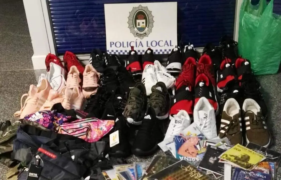 Prendas intervenidas en Punta. - VH