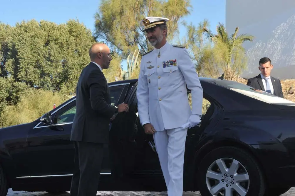 Felipe VI en San Fernando. - A. Atienza