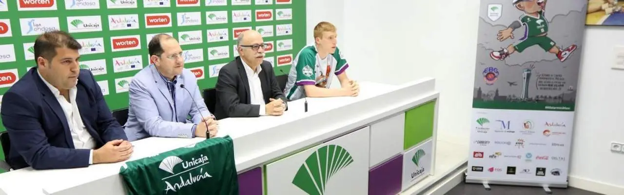 Eduardo Garc&iacute;a en la presentaci&oacute;n del All Star Minibasket. - Unicaja CB