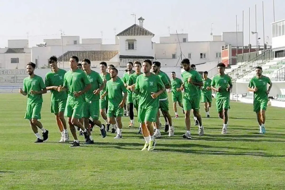 Entrenamiento del Atl&eacute;tico Sanluque&ntilde;o - Atl&eacute;tico Sanluque&ntilde;o