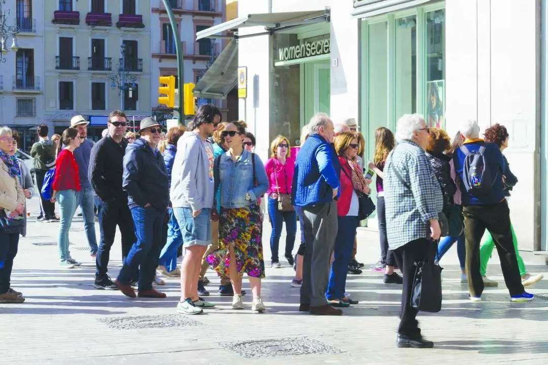 Tristas en el centro de M&aacute;laga. - M. Villodres