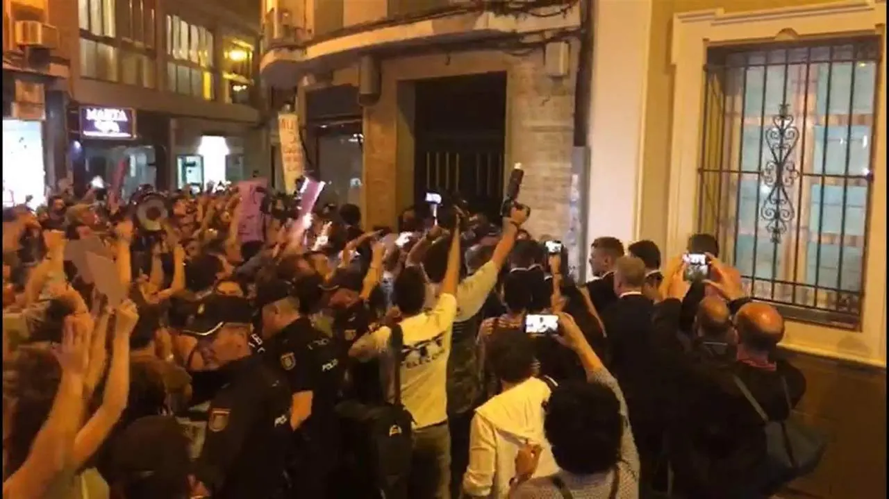 Protesta en C&oacute;rdoba. - Europa Press