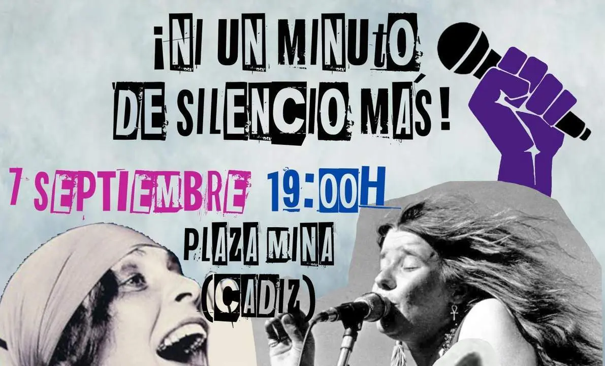Cartel anunciador del acto. - Viva