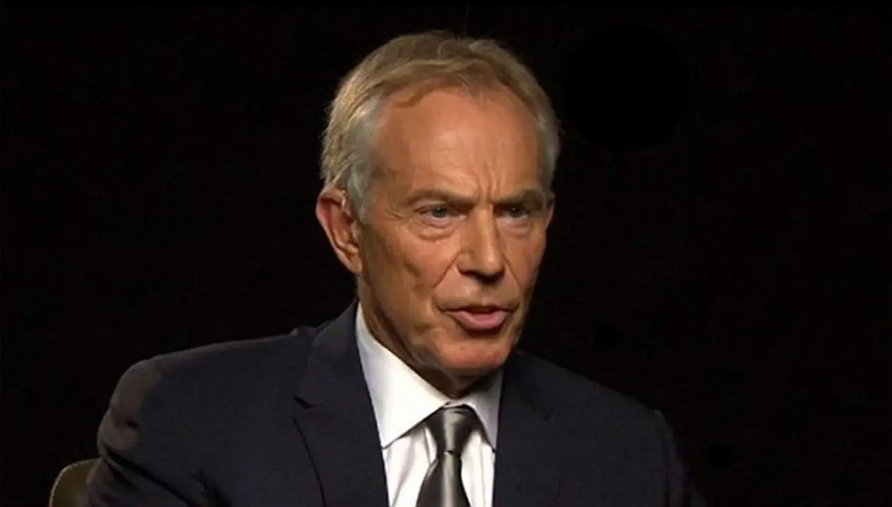 Tony Blair. | E.P./CNN.