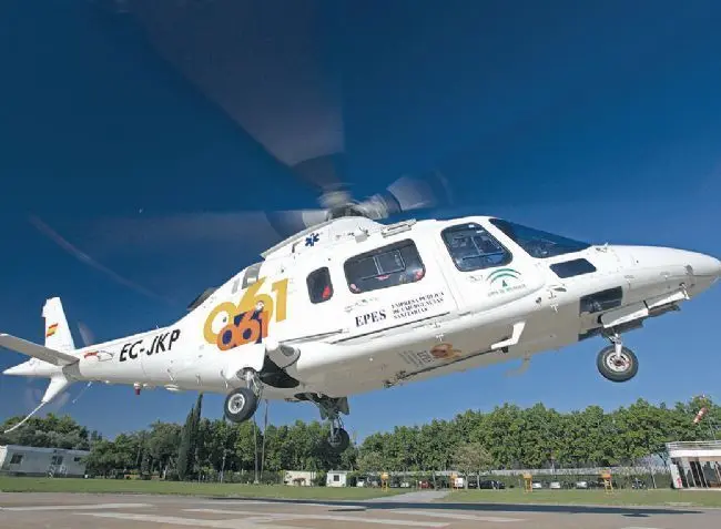 Helic&oacute;ptero del 061.  - VM