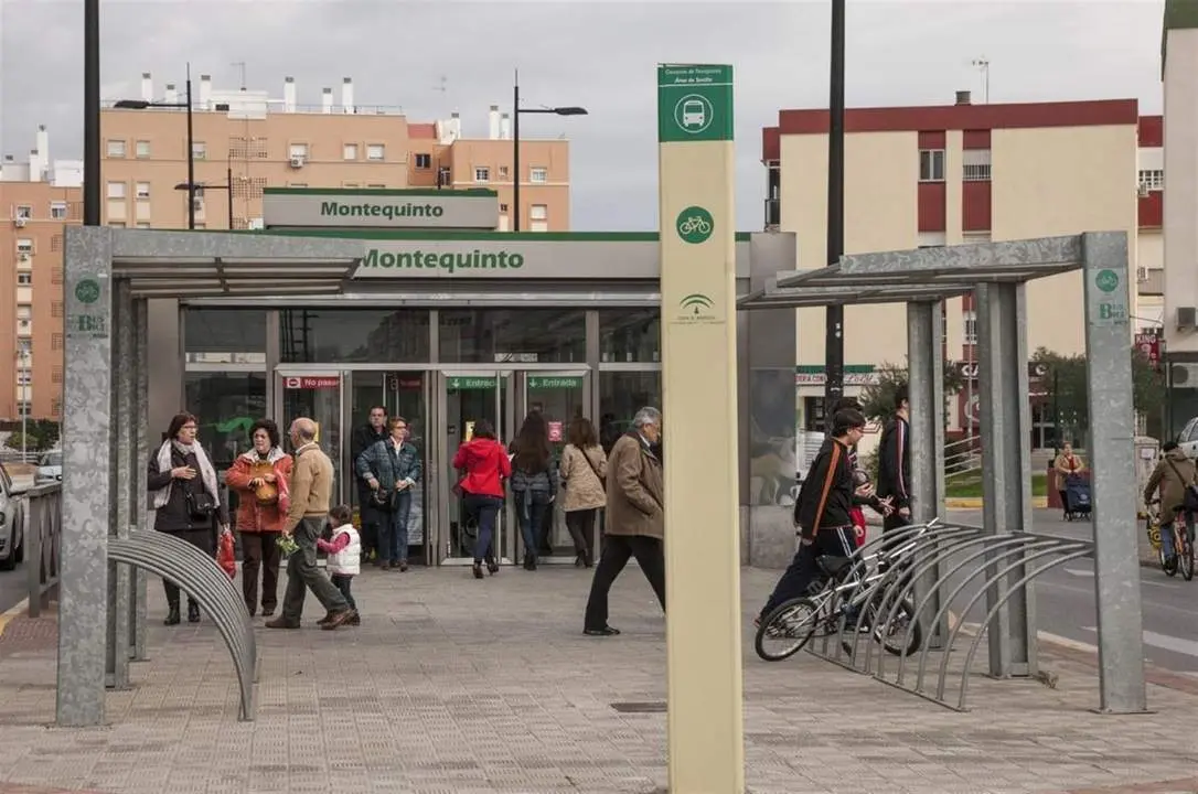 Estaci&oacute;n de metro de Montequinto. - Archivo