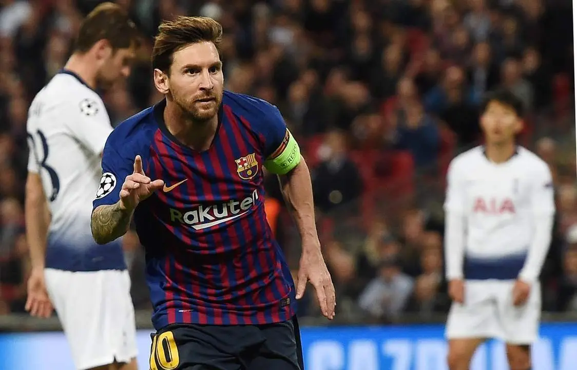 Gol de Messi. - EFE