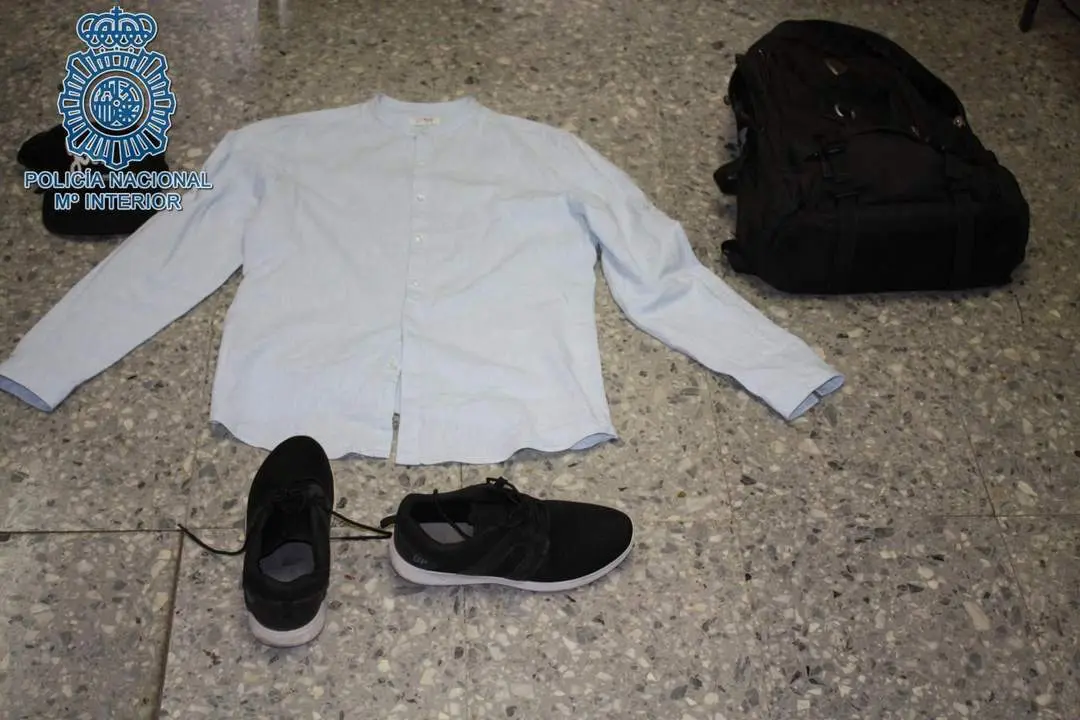 Las prensas utilizadas por el atracador. - DGP