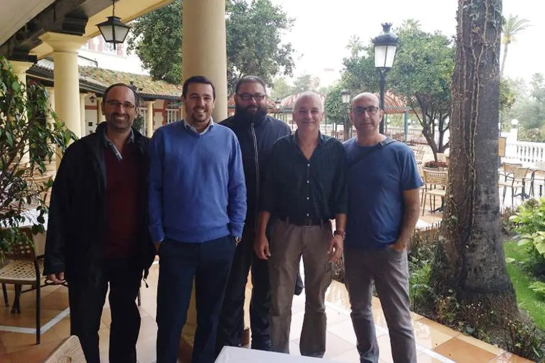 El CA Shahmat A antes del partido - A. I.