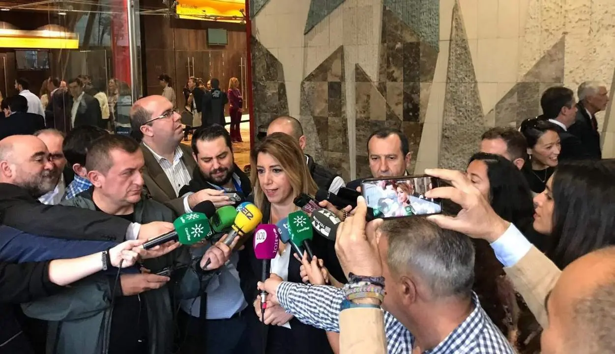 Susana D&iacute;az, presidenta de la Junta de Andaluc&iacute;a - EP