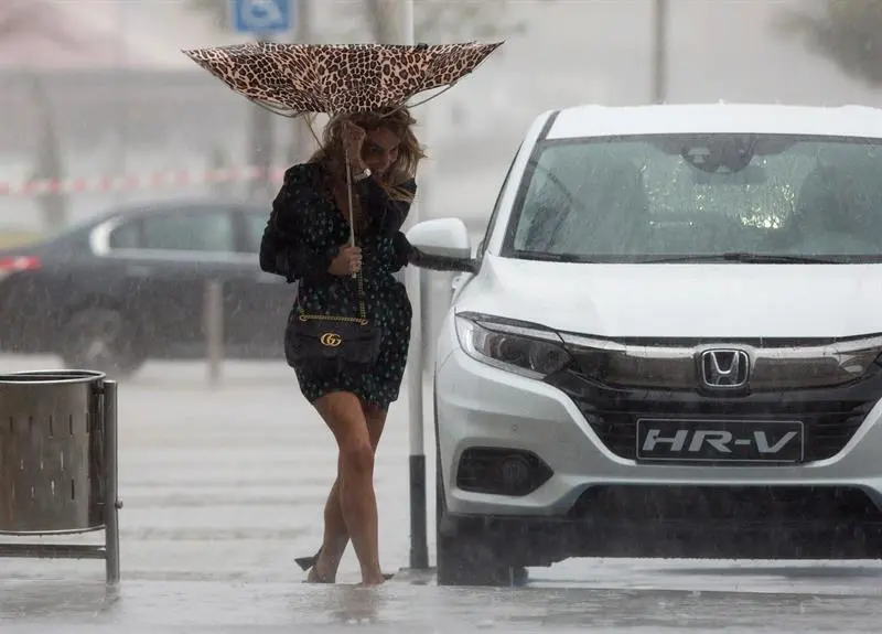 Lluvias. - EFE