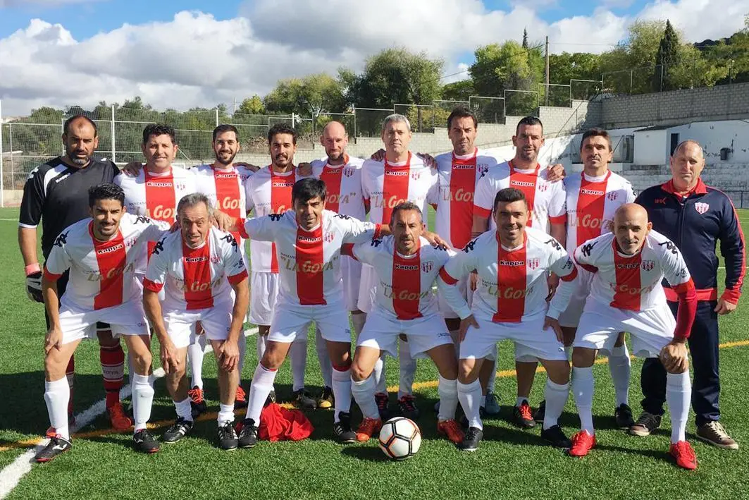Manzanilla La Goya antes de afrontar el partido en Prado del Rey - A. I.