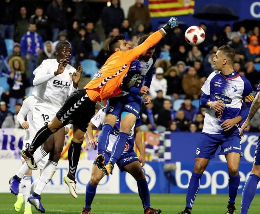 cd ebro vs valencia cf. - EFE