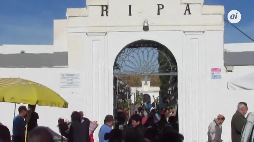 Invasi&oacute;n de flores en el D&iacute;a de Todos los Santos en Sanl&uacute;car