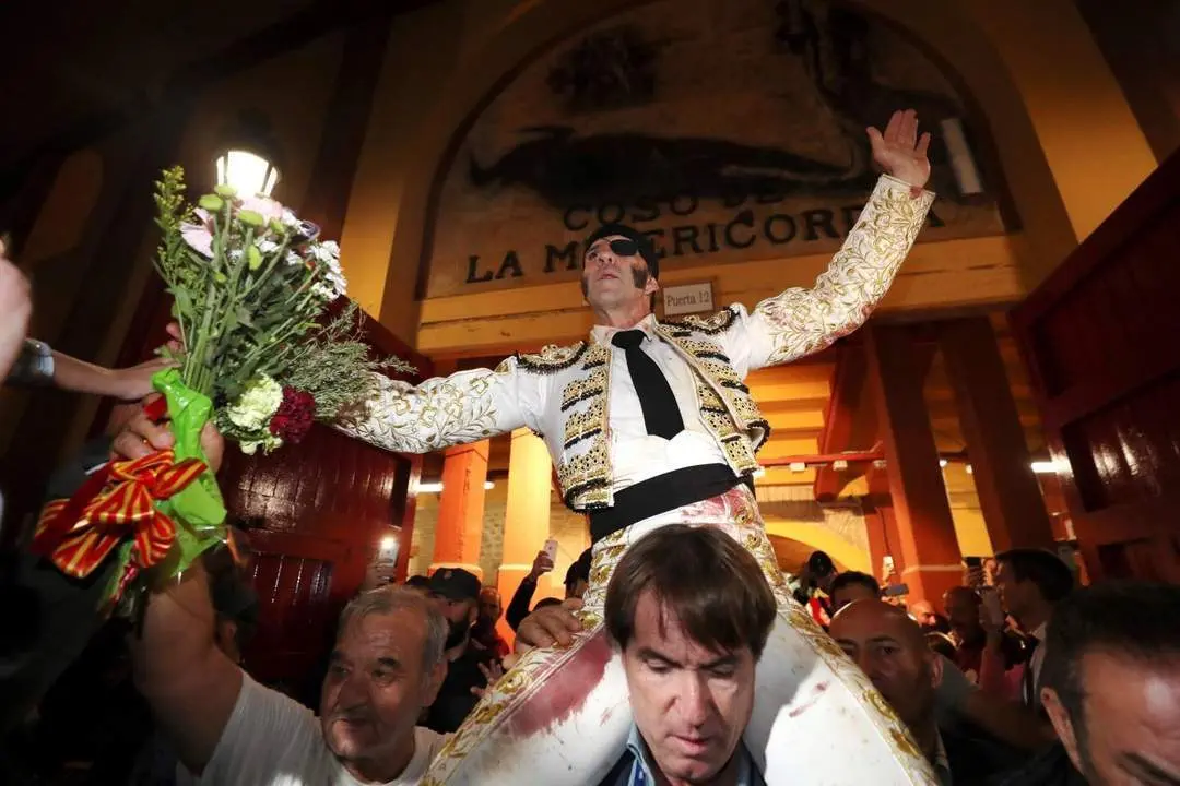 Juan Jos&eacute; Padilla, el domingo pasado en Zaragoza - Efe