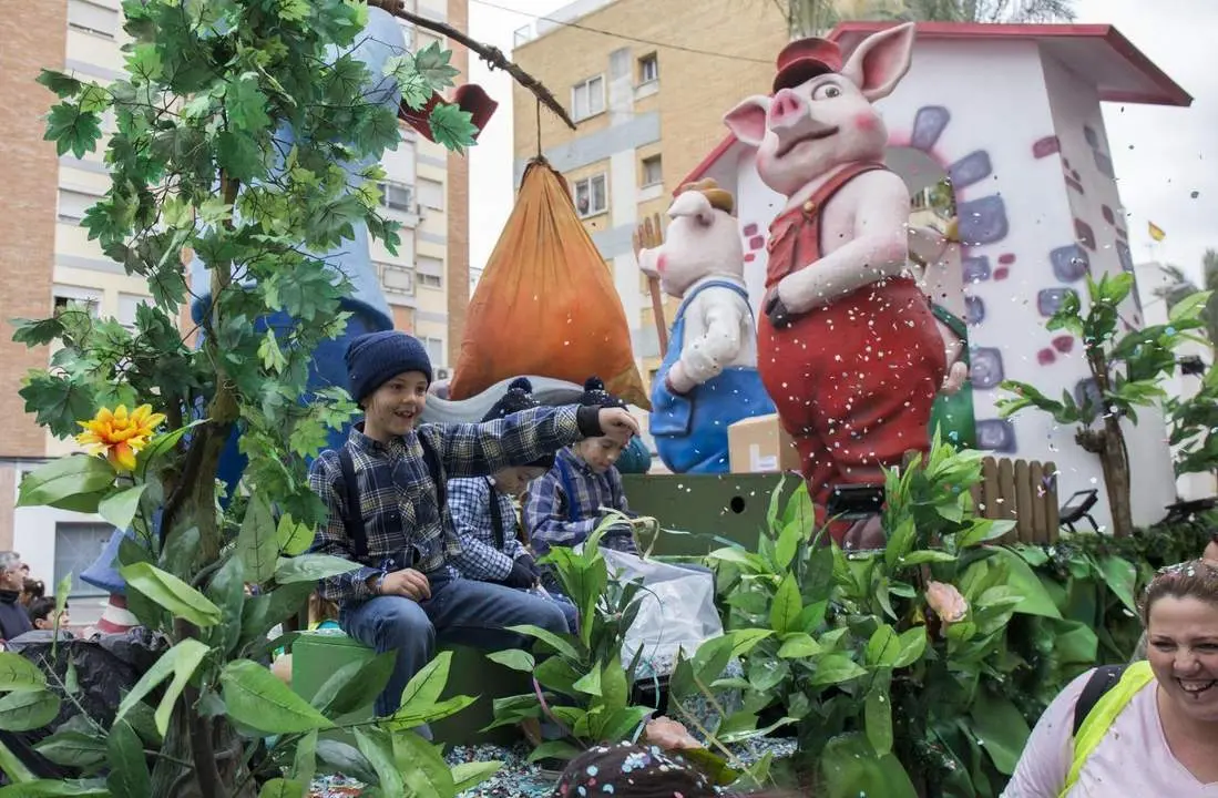 Figurantes de la Cabalgata de Reyes. - VH