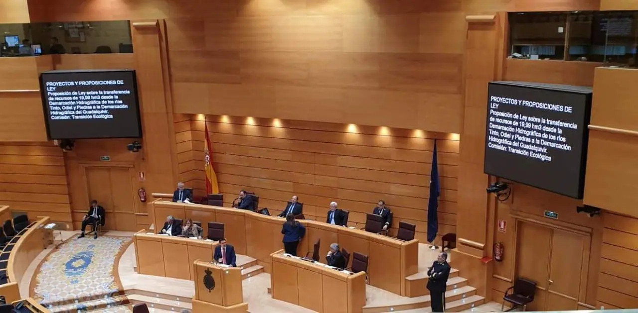 Votaci&oacute;n de la ley en el Senado. - VH