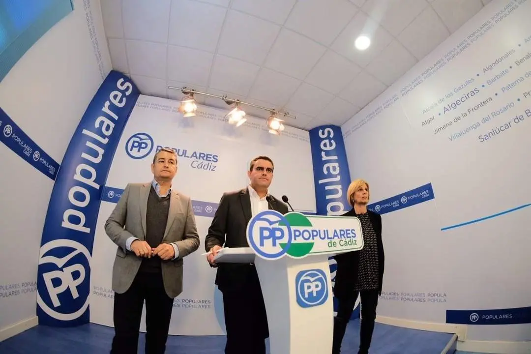 El candidato del PP en las elecciones auton&oacute;micas por la provincia de C&aacute;diz, Pepe Ortiz. - 