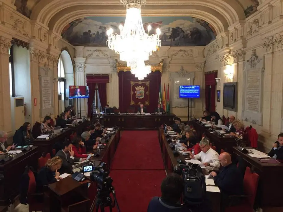 sesi&oacute;n de pleno. - vm