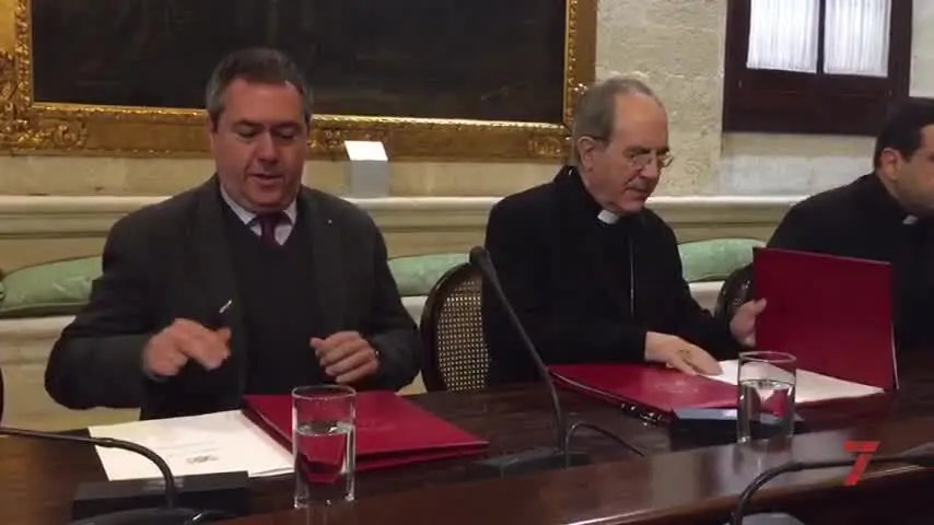 Espadas y Asenjo rubrican el nuevo acuerdo por Santa Clara