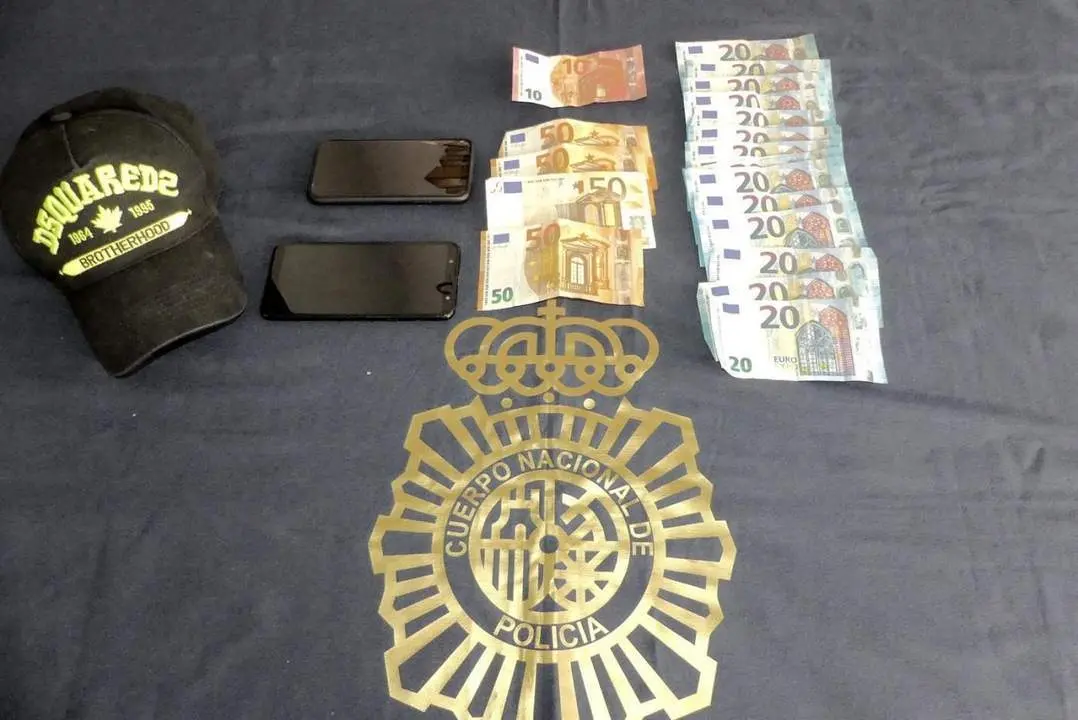 material incautado por la polic&iacute;a. - cnp