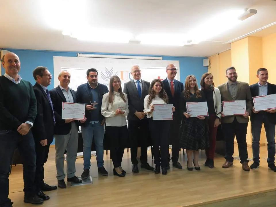 Un instante de la entrega de premios.- - AI