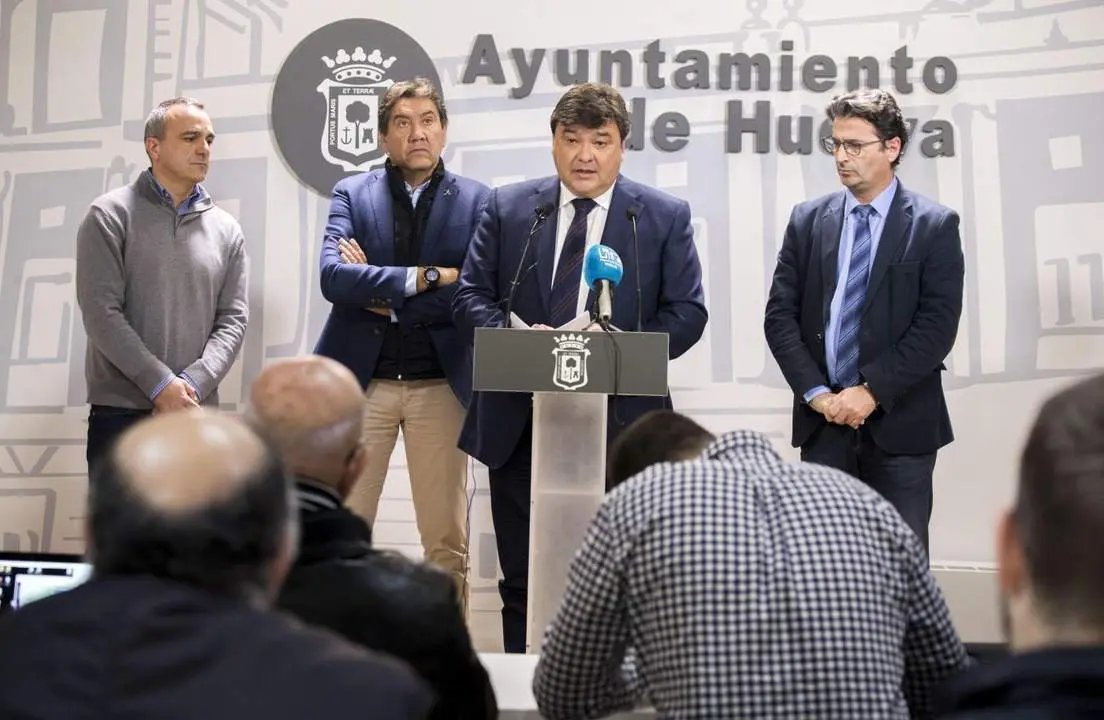 Narciso Rojas, Manuel Zambrano, Gabriel Cruz y Jos&eacute; Antonio Cabrera. - VH