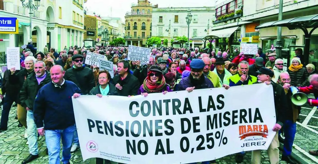 Una imagen de archivo de otra manifestaci&oacute;n.  - Cristo Garc&iacute;a