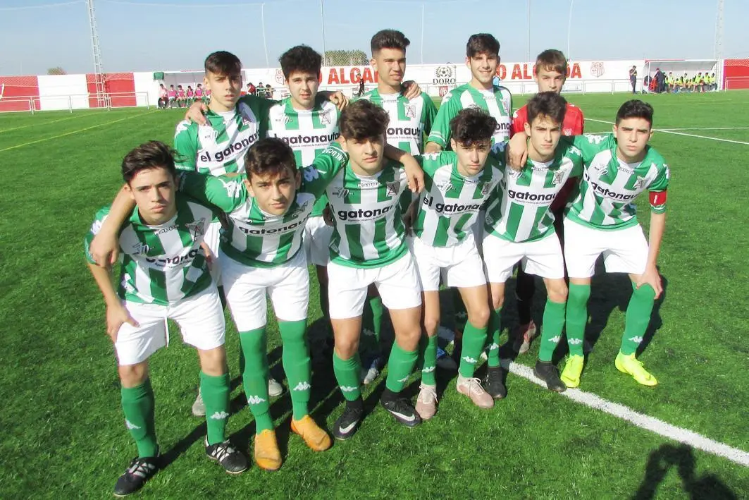Once inicial del equipo cadete A del Atl&eacute;tico Sanluque&ntilde;o - Ra&uacute;l J. Bustillos