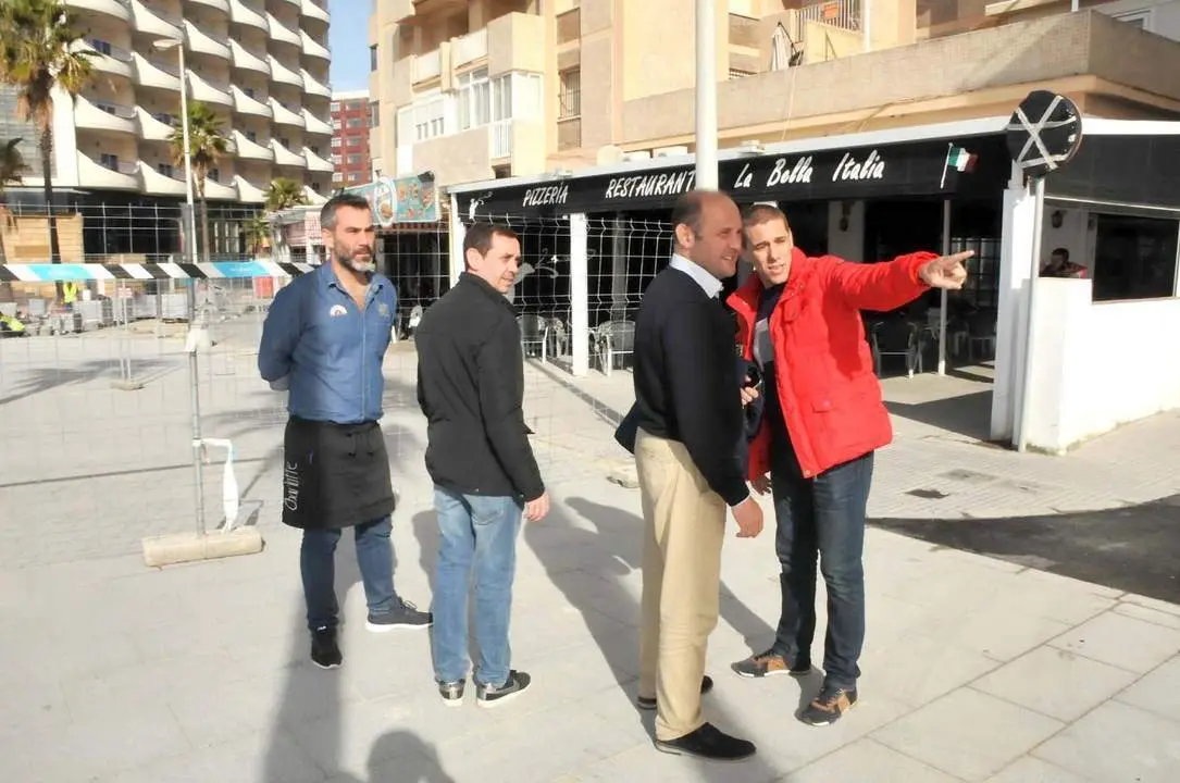 Visita con los hosteleros de la zona. - PP